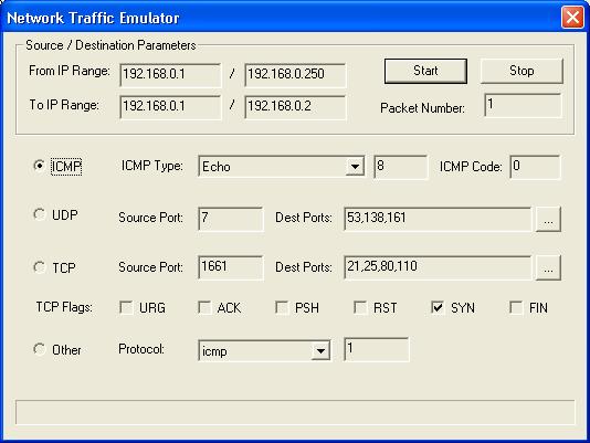 Traffic Emulator Network Tool